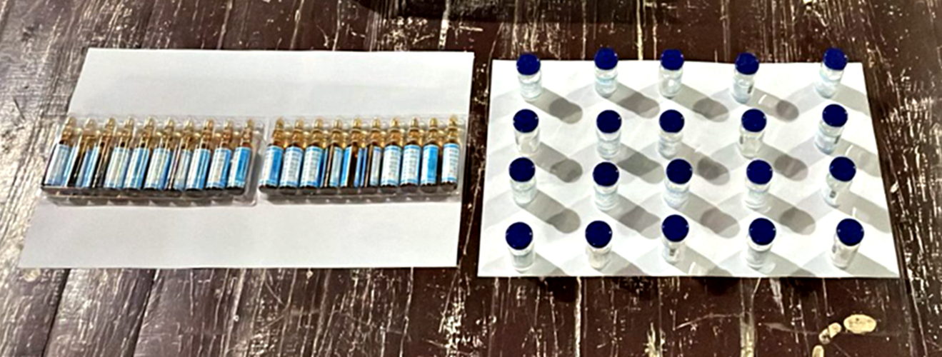 Estas sustancias matan de verdad : en ómnibus detectan un pasajero trasladaba ampollas de Fentanilo y Remifentanilo