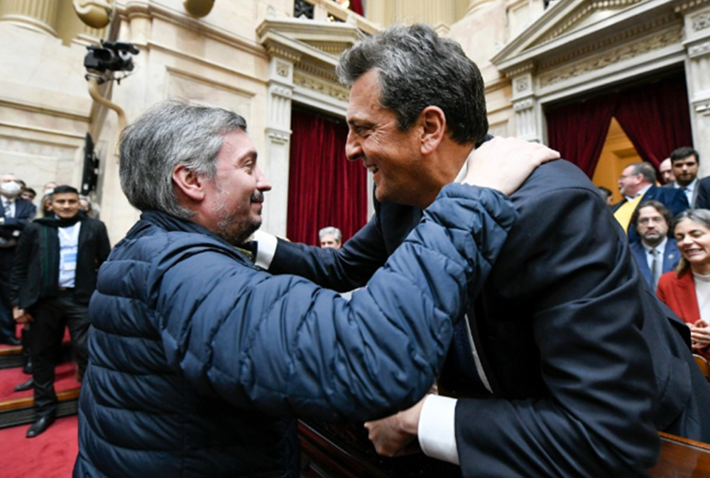 Massa y Máximo juegan en tándem y se encaminan a poner en marcha un frente que podría llamarse “Peronismo”