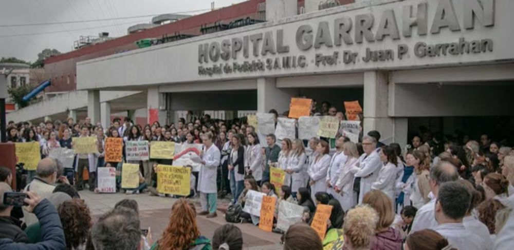 ATE convocó un paro nacional en los hospitales de todo el país, tras el conflicto del Garrahan