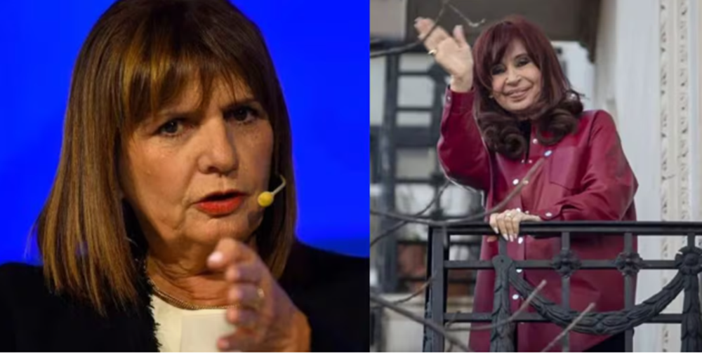 Patricia Bullrich confirmó que se abrió una investigación por la conducta de un custodio de Cristina Kirchner