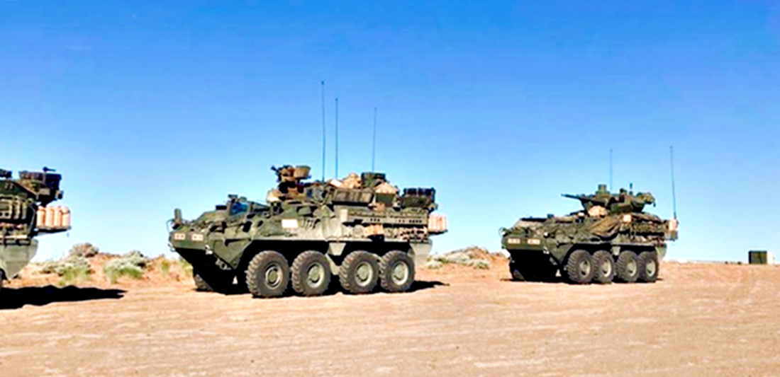 El Ejército Argentino inspeccionó vehículos Stryker 8×8 en Estados Unidos
