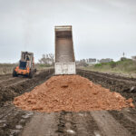 Avanzan los trabajos de conservación en la ruta provincial Nº 42 en Gualeguaychú