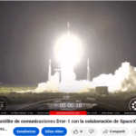 Israel lanzó el satélite de comunicaciones Dror-1 con la colaboración de SpaceX