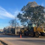 Avanza el plan de mejoramiento vial en distintos puntos de Gualeguaychú