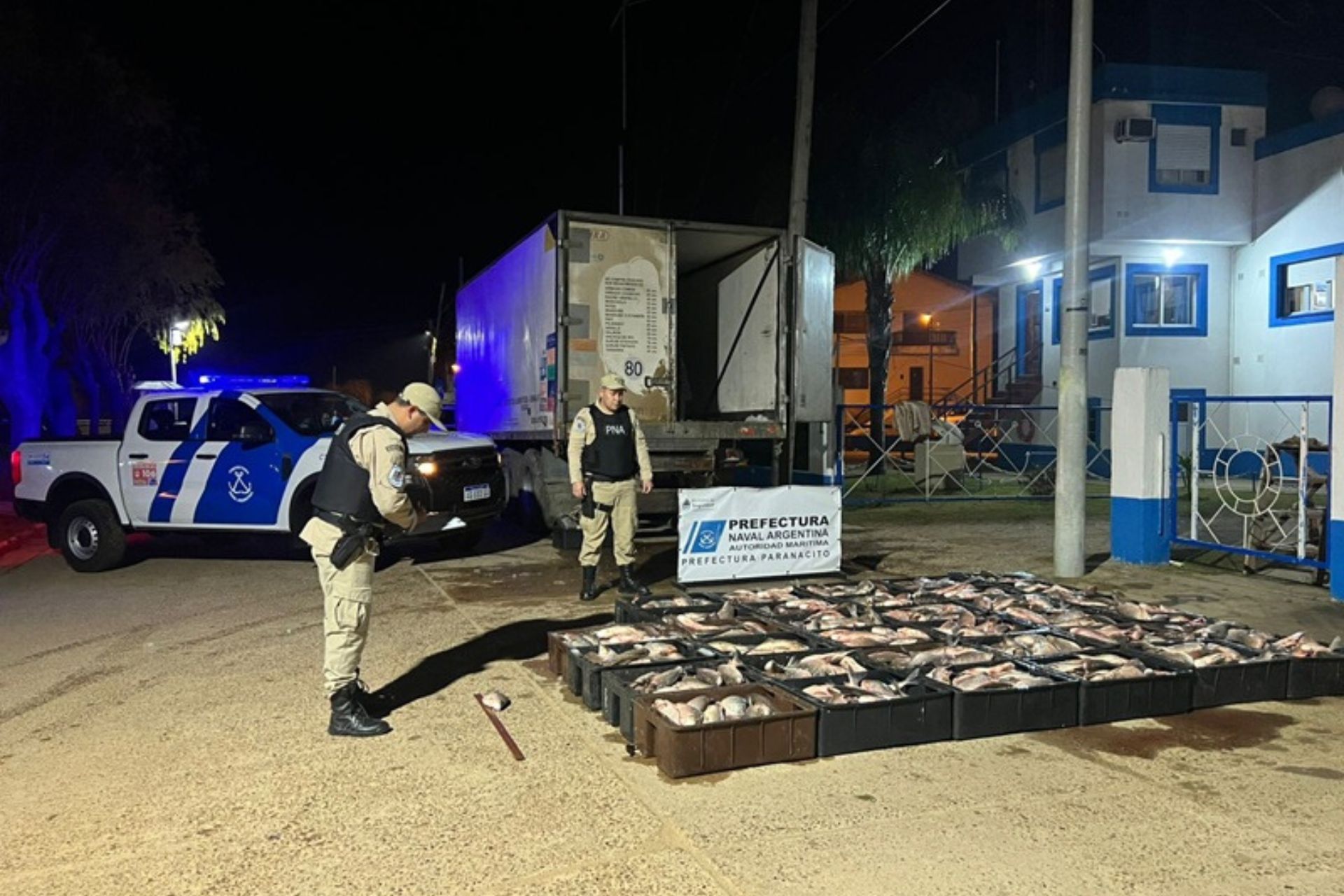 Villa Paranacito: ” decomisaron más de una tonelada de pescados por un valor de cinco millones de pesos