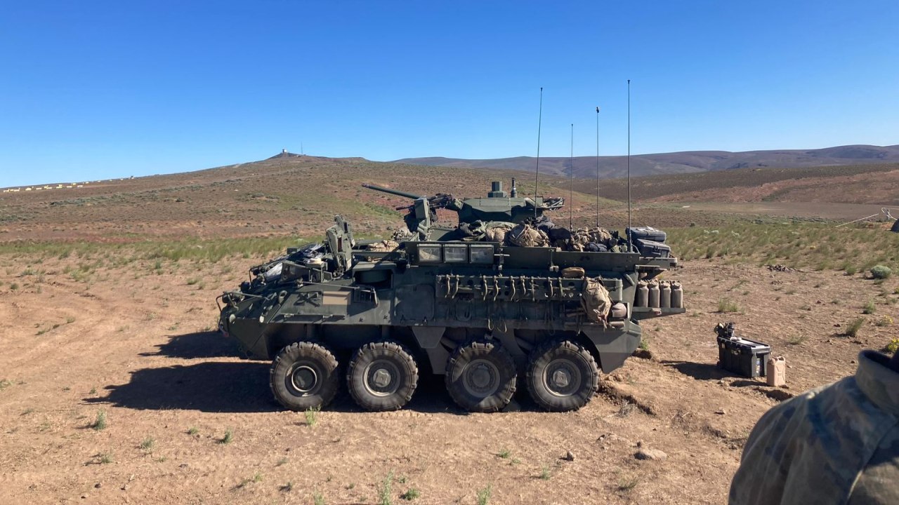 Modernización en marcha: el Ejército inspeccionó vehículos Stryker 8×8 en Estados Unidos