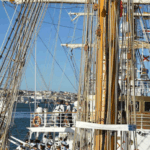 La fragata ARA “Libertad” zarpó del puerto de Lisboa