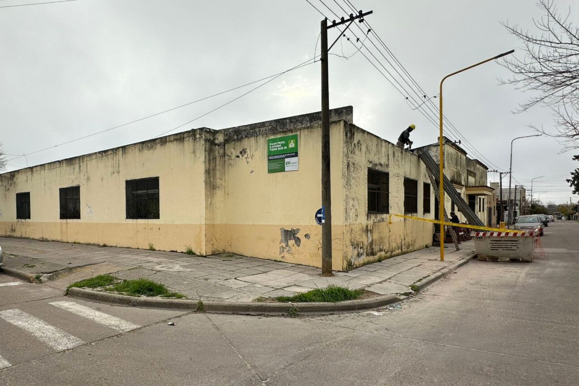 Se ejecutan obras en la escuela Leopoldo Herrera de Gualeguaychú