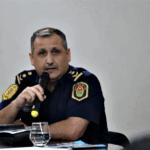 Palabras de agradecimiento del Comisario Mayor Abogado Luis Alberto Báez, Jefe de Policía de la departamental Gualeguaychú