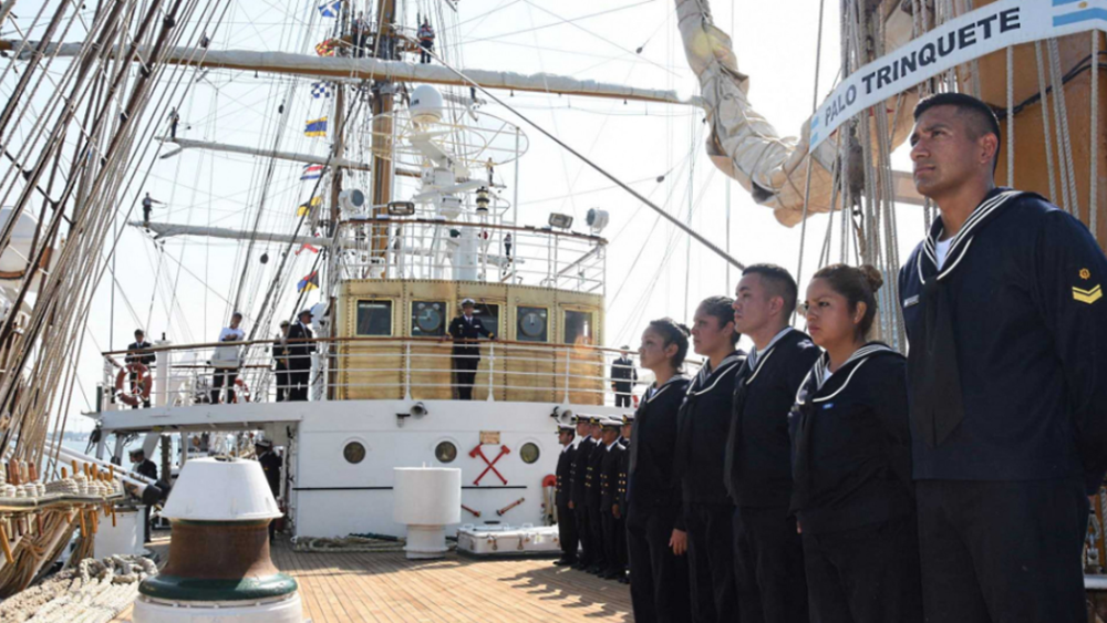 La fragata ARA “Libertad” se encuentra rumbo a Portugal