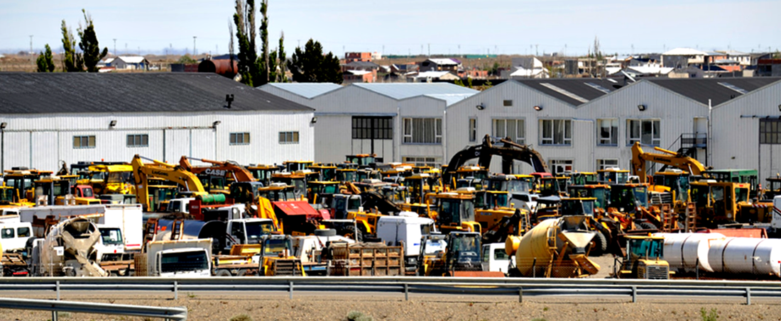 Subastarán maquinaria vial y camiones de Austral Construcciones en Río Gallegos y El Calafate