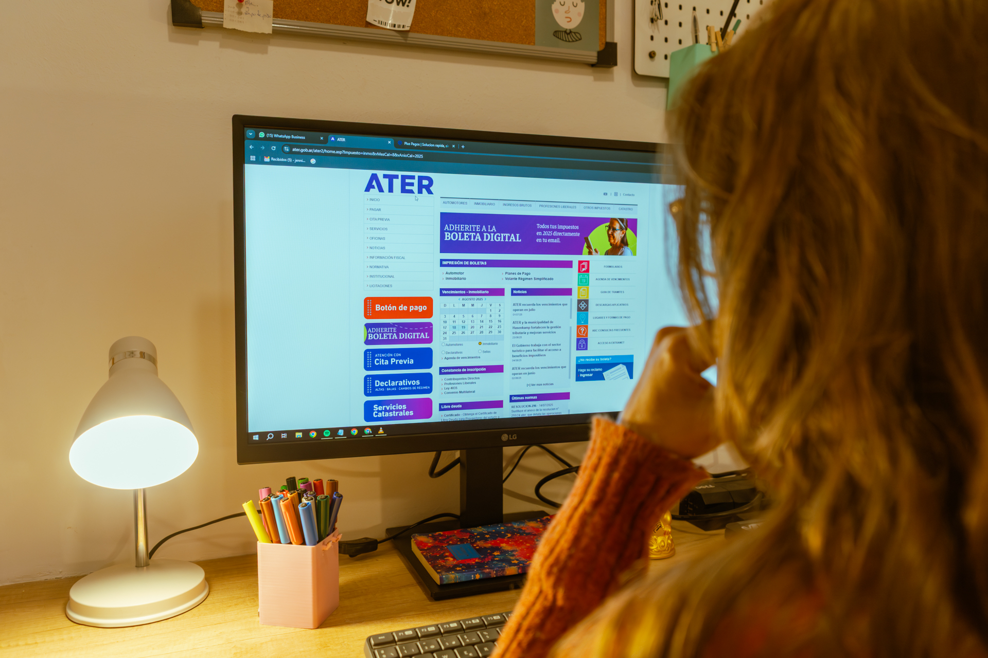 ATER recuerda los vencimientos que operan en agosto
