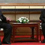 Putin se reunió con Kim Jong Un tras el desfile militar en Beijing