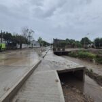 La ampliación de la desembocadura del Canal Clavarino enfrentó sin problemas el caudal del último temporal