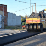 El Gobierno de Gualeguaychú asfaltó casi 4.000 metros cuadrados de calles en los últimos 15 días