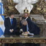 Pablo Quirno juró como nuevo ministro de Relaciones Exteriores del gobierno de Milei