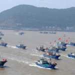 Pescadores artesanales denunciaron que una flota china ilegal está depredando el mar territorial de Chile