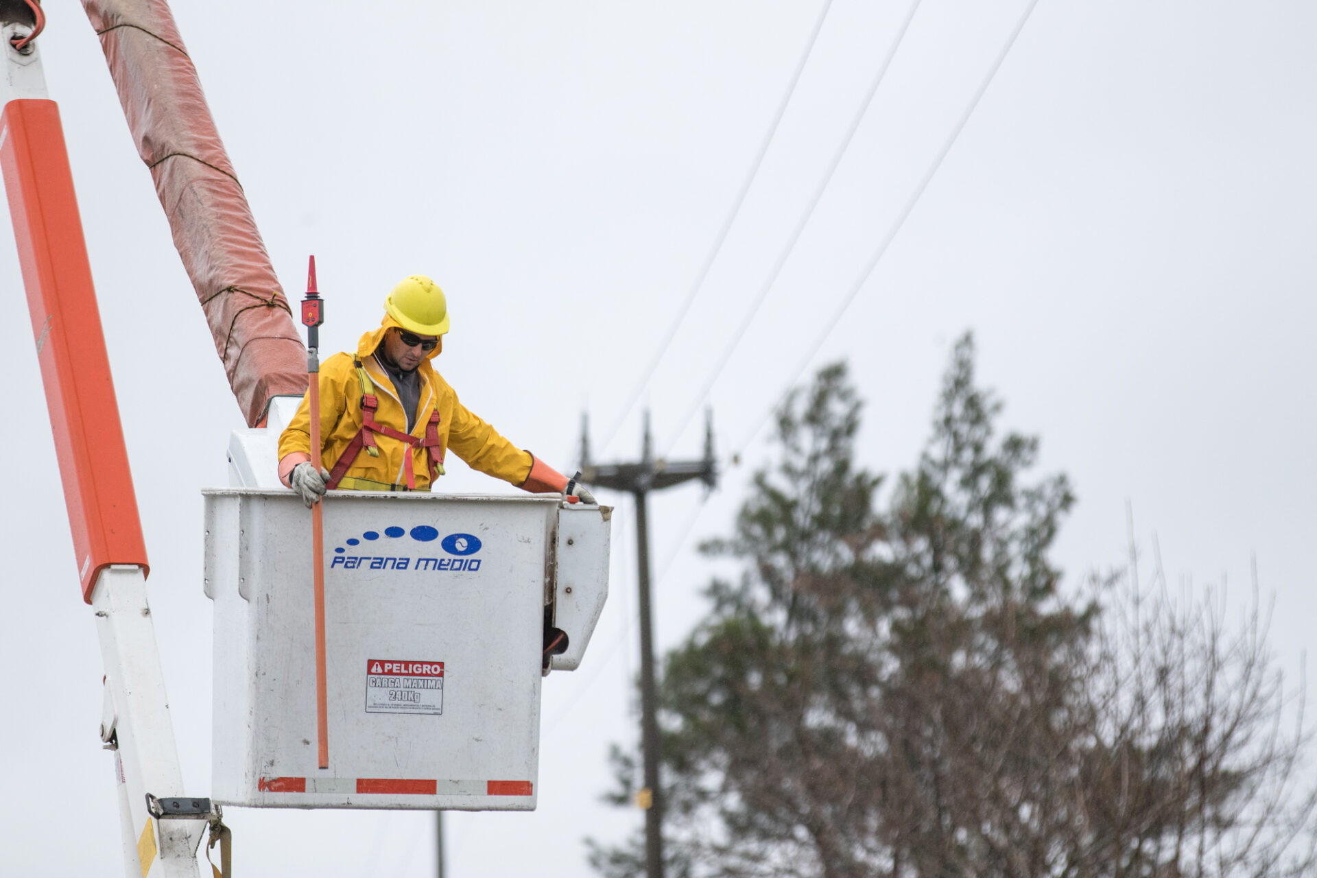 Enersa invierte más de 1.200 millones de pesos en una obra eléctrica en Nogoyá