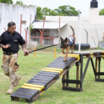 Inauguraron una pista de adiestramiento canino para búsqueda de estupefacientes y control penitenciario