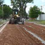 Realizan los trabajos previos para el asfaltado de más de 400 metros de Gervasio Méndez