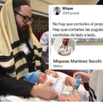 Rabino Baumgarten: “Un médico tiene que tener moral, valores como para hacer y cumplir su profesión”