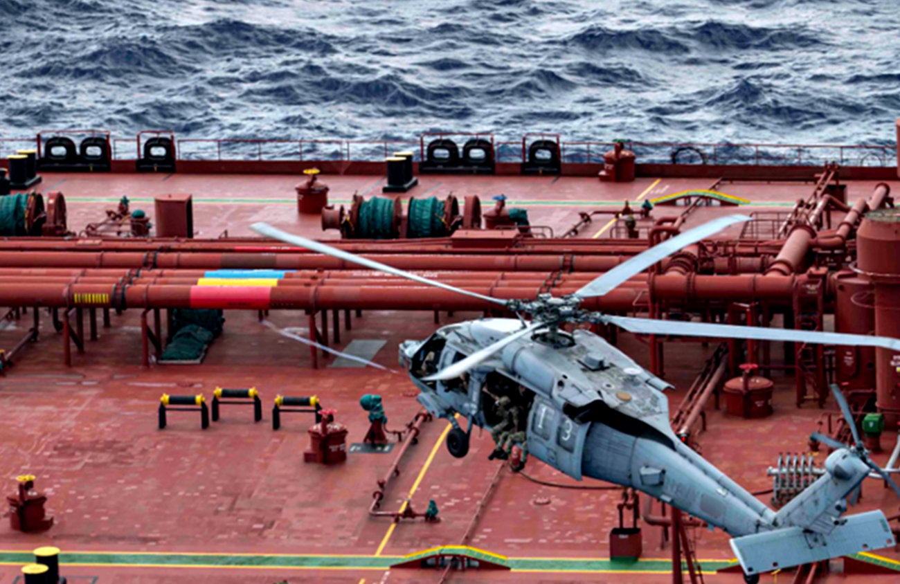 EE UU incauta en el Índico el petrolero Verónica III, parte de la “flota fantasma” iraní que transportaba crudo venezolano