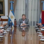 En gabinete, Frigerio monitoreó la ayuda de la provincia a las ciudades afectadas por el temporal