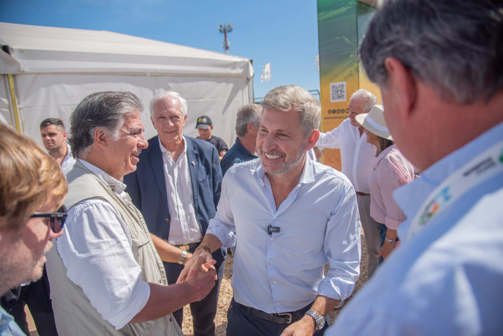 El gobernador recorrió Expoagro y subrayó el potencial agroindustrial de Entre Ríos