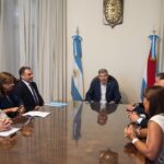 Frigerio recibió a las autoridades de la Asociación de Magistrados de Entre Ríos