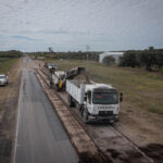 Se ejecutan tareas complementarias a la obra de la ruta provincial A 03