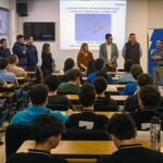 Enersa brindó una charla sobre uso de drones a estudiantes de una escuela técnica de Paraná