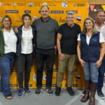 Fiorotto y Gerling acompañaron la presentación del alfajor más grande del mundo