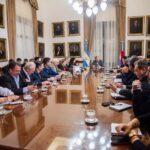 Frigerio analizó en gabinete la marcha del plan vial provincial