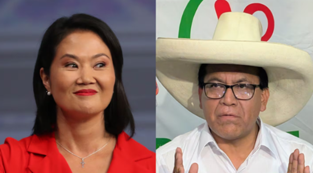 Empate técnico en las elecciones de Perú: Fujimori y Sánchez irían a balotaje y crece la tensión por el recuento