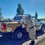 En distintos operativos de prevención de delito rural secuestran 7 armas de fuego y decomisan alimentos